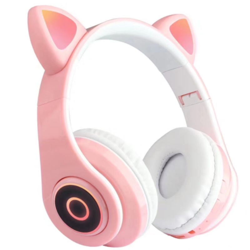 FB-BHCB1 고양이 귀 어린이 접이식 블루투스 헤드폰